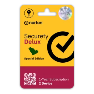 Norton Deluxe Security - 1 Year for 2 Devices - Digital Subscription
