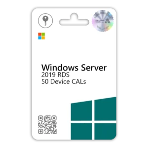 Windows Server 2019 Remote Desktop - 50 Devices CALs - Digital Software License