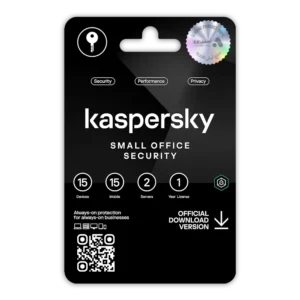 Kaspersky Small Office Security - 15 PC 15 Mobile 2 Server 1 Year - Digital Subscription