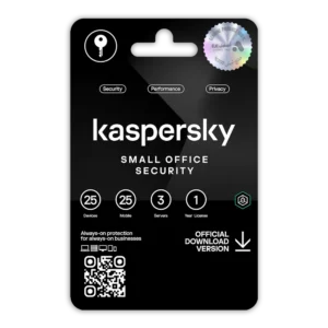 Kaspersky Small Office Security - 25 PC 25 Mobile 3 Server 1 Year - Digital Subscription