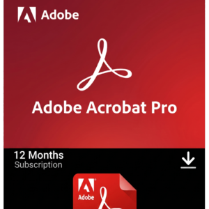 Adobe Acrobat Pro Year Subscription