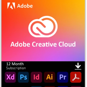 Adobe Creative Cloud 12-month subscription
